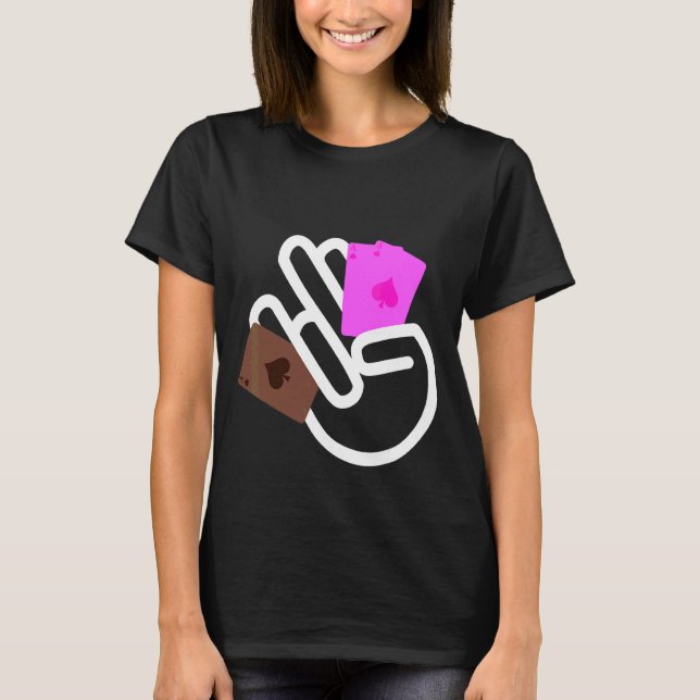 Shocker 2 i Rosa 1 i den stinkande naughty D T Shirt (Framsida)