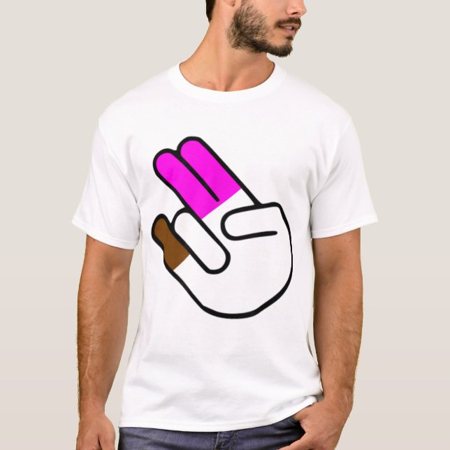 Shocker Two i Rosa One i Stink T Shirt (Framsida)