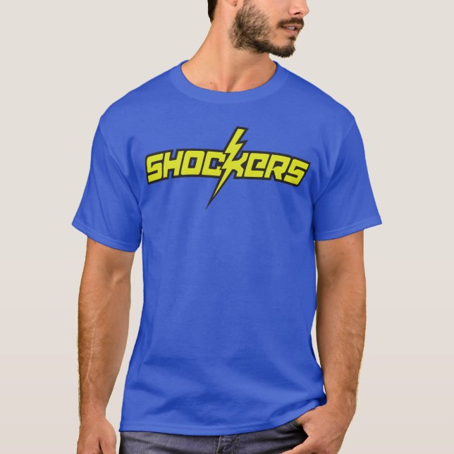 Shockers Sports 80s aesthetic friend retro T Shirt (Framsida)