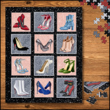 Shoe Älskare Dream Jigszle Puzzle