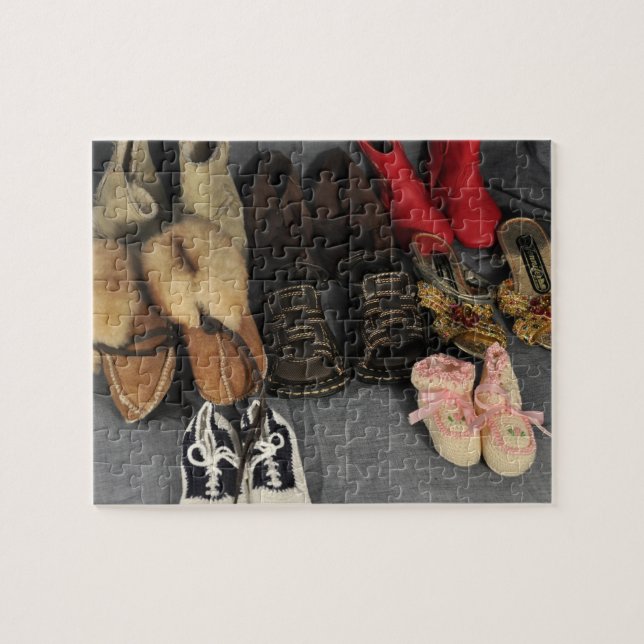 Shoe Älskare Puzzle Pussel (Horisontell)