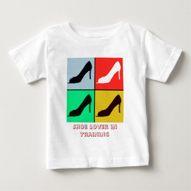 Shoe Älskare T Shirt (Framsida)