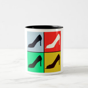 Shoe Älskare Två-Tonad Mugg