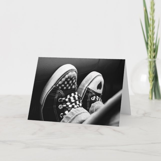 Shoe Art, Shoes Monochrome Kort (Framsida)