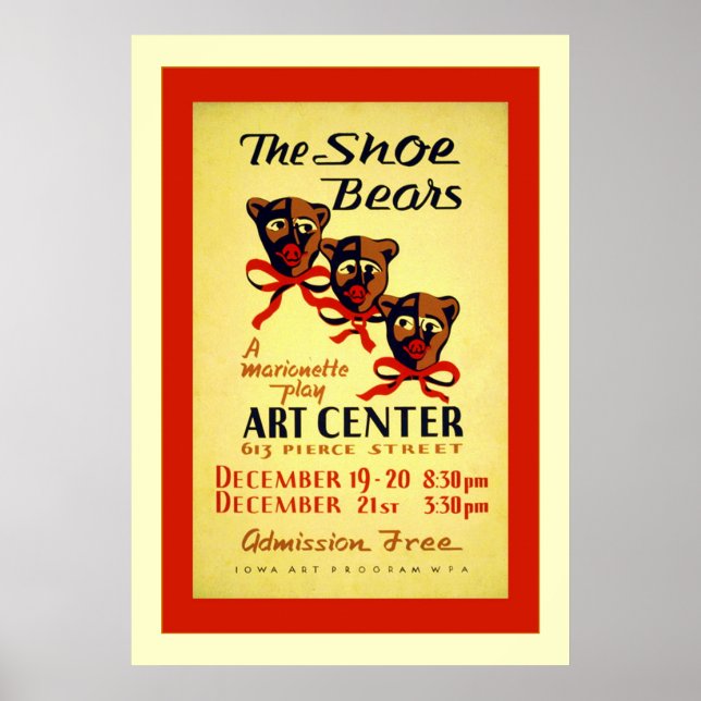 Shoe Bears Poster (Framsidan)