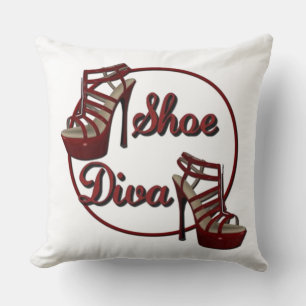 Shoe Diva Decorative Dekorativ kudde