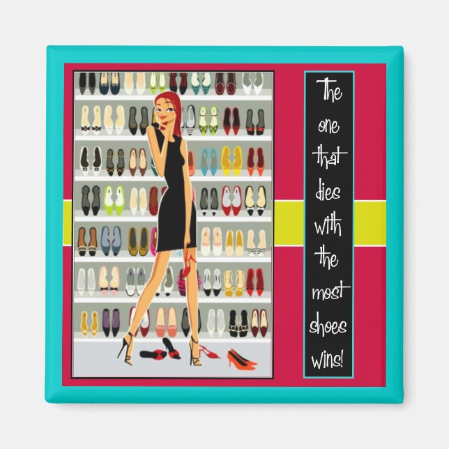Shoe Diva Magnet (Framsidan)