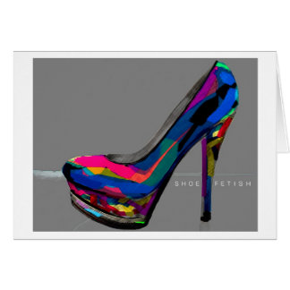 SHOE-FETISH HÄLSNINGSKORT