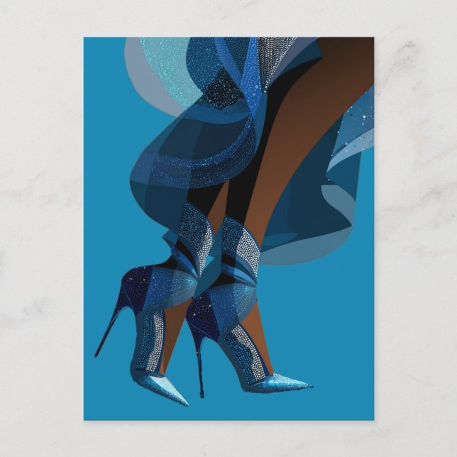 SHOE GAME #1 VYKORT (Framsida)