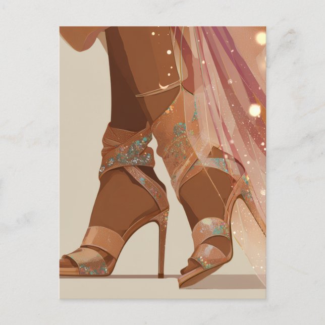SHOE GAME #3 VYKORT (Framsida)