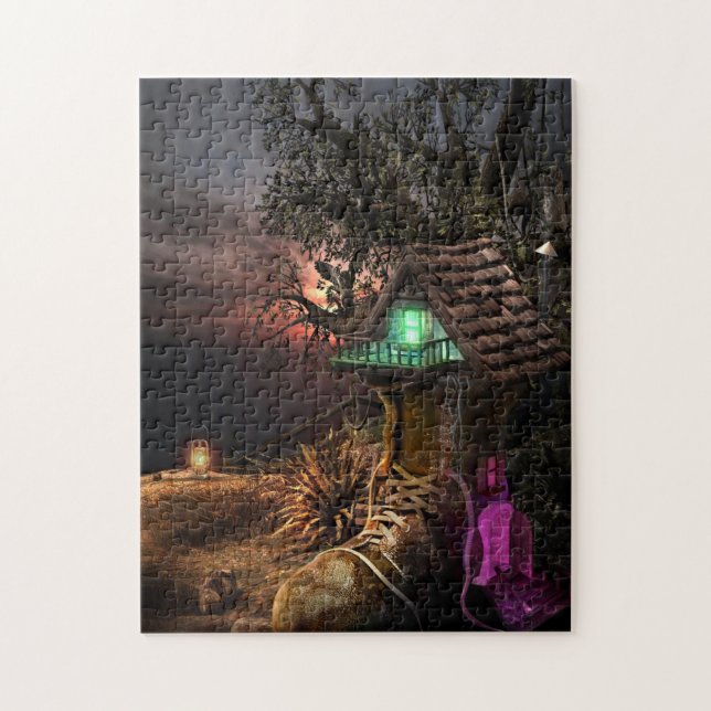 SHOE HOUSE FANTASY JIGSAW PUZZLE PUSSEL (Vertikal)