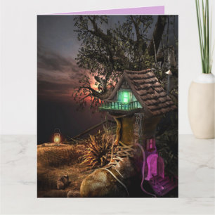 SHOE HUS FANTASY BIRTHDAY-KORT KORT
