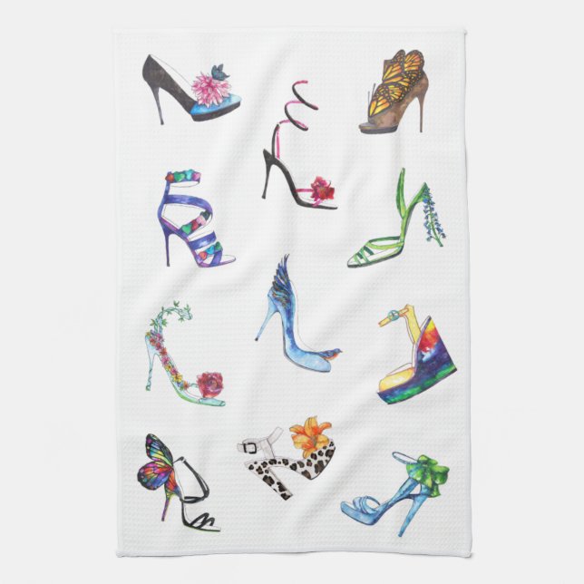 Shoe Kitchen Towel Kökshandduk (Vertikal)