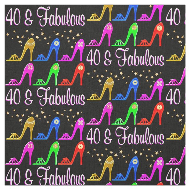 SHOE LOVING 40 ÅR GAMLA TYG (Provkarta)