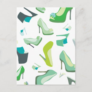 Shoe Monster for Life Vykort