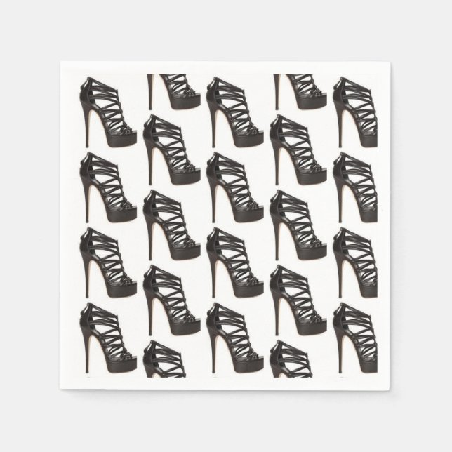 Shoe Napkin Pappersservett (Framsidan)