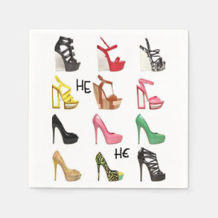 Shoe Napkin Pappersservett