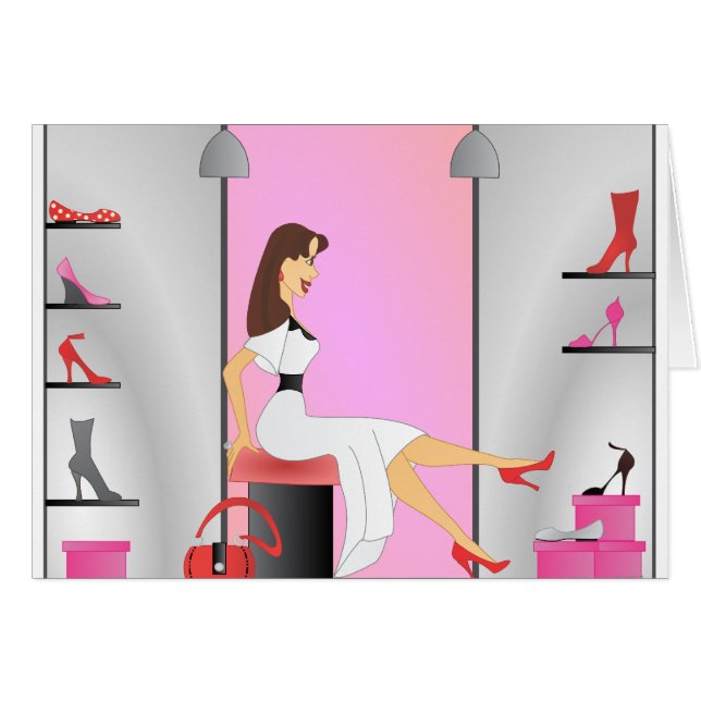 Shoe Shopping OBS Kort (Framsidan Horizontal)