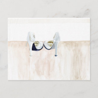 Shoe Showcase: Wander in White Vykort