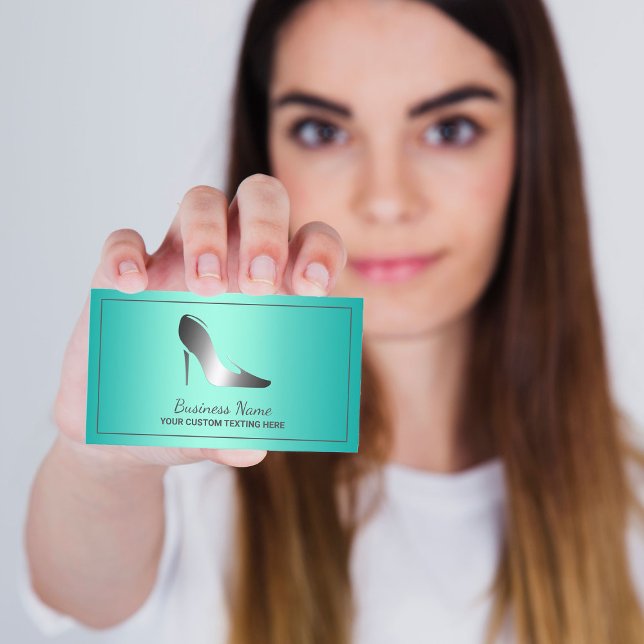 Shoe Store Visitkort (Shoe Store Business Cards)