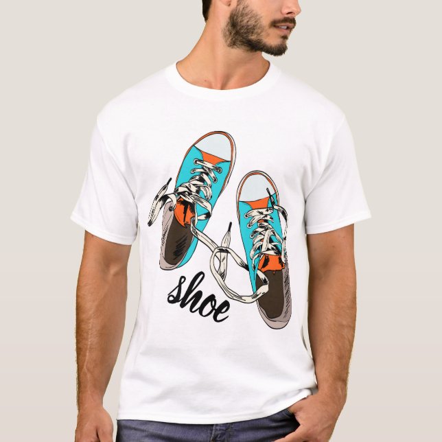 Shoe T-Shirt Personalize (Framsida)