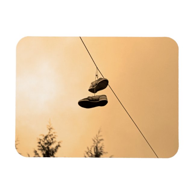 Shoe tossing magnet (Horisontell)