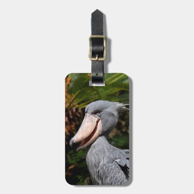 Shoebill Bagagebricka (Vertikal Framsida)