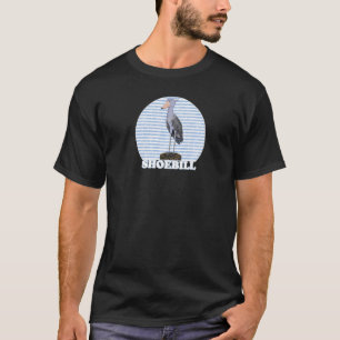 Shoebill Bird Birder Bird Fågelskådare Animal Biol T Shirt
