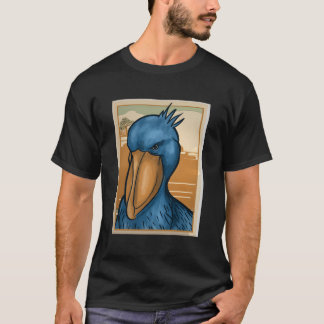 Shoebill Bird Ornitholog Whalebill Animal Ornit T Shirt