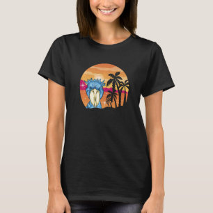 Shoebill Bird Summer Sunset Mayan Bird African Bi T Shirt