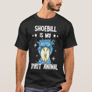 Shoebill Spirit Animal African Bird African Stork T Shirt