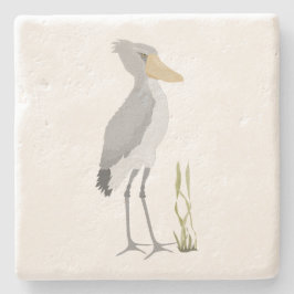 Shoebill Stork Stone Underlägg
