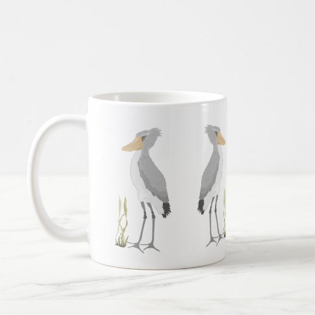 Shoebill Storkmugg Kaffemugg (Vänster)