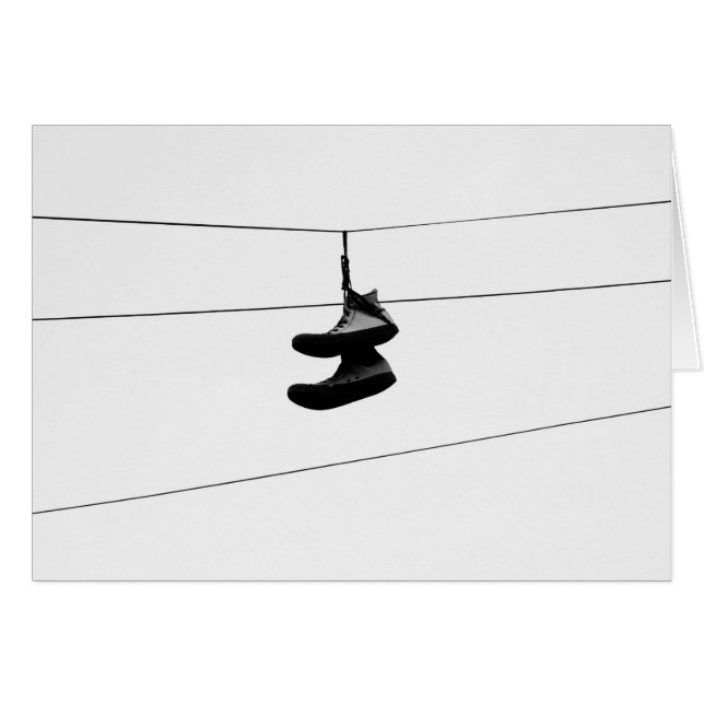 Shoefiti Hälsningskort (Framsidan Horizontal)