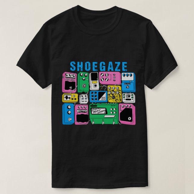 SHOEGAZE guitar pedal Classic T-Shirt (Design framsida)