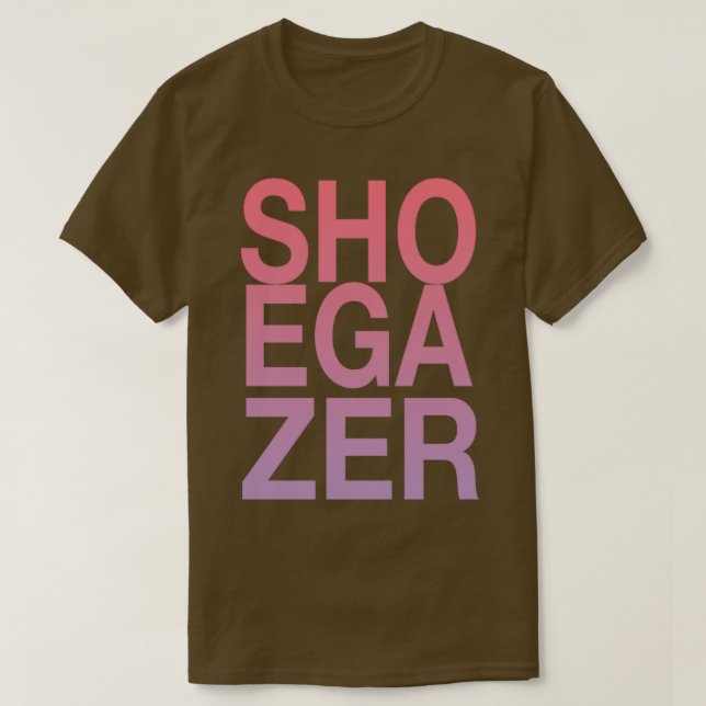SHOEGAZER T SHIRT (Design framsida)