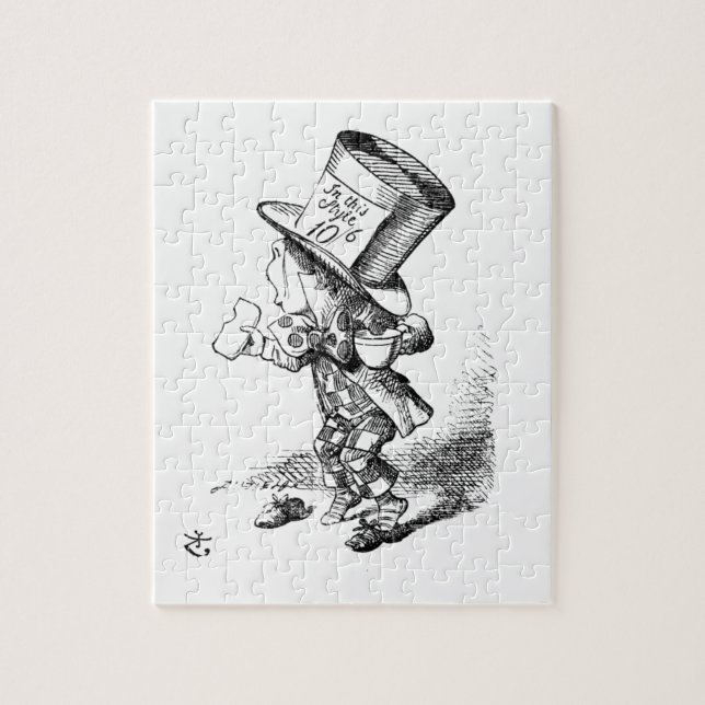 Shoeless tokig Hatter Pussel (Vertikal)