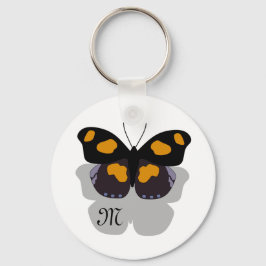 Shoemaker Butterfly Shadow Monogram Nyckelring