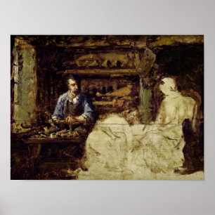 Shoemaker, en stad nära Cherbourg Poster