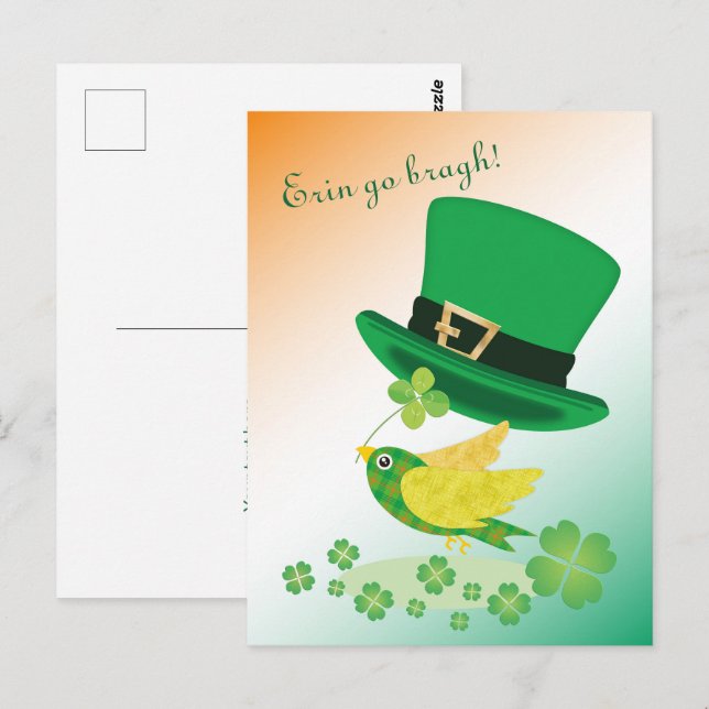 Shoemaker's Lucky Flight Vykort (Fram/baksida)