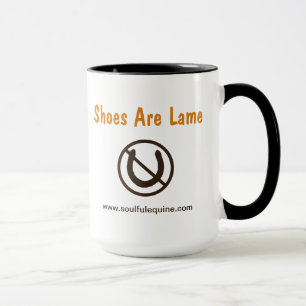 Shoes är den förlamade muggen 15oz mugg