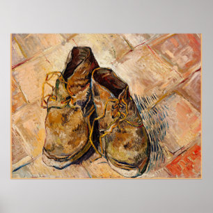 Shoes, berömd Van Gogh-målning, Poster