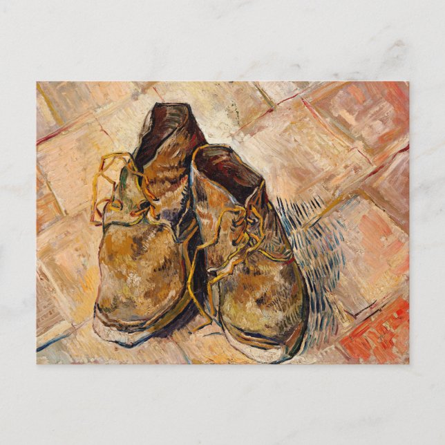 Shoes, berömd Van Gogh-målning, Vykort (Framsida)