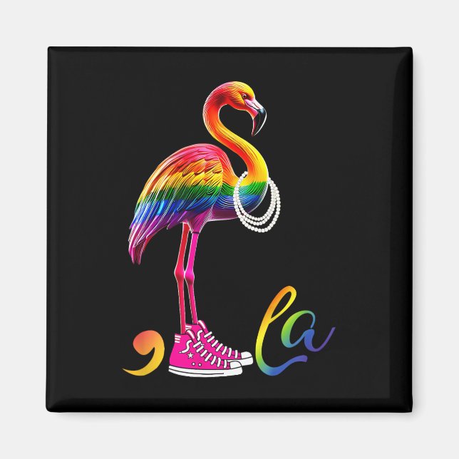 Shoes Comma La Kamala 2024 Val Högers Lgbt Magnet (Framsidan)