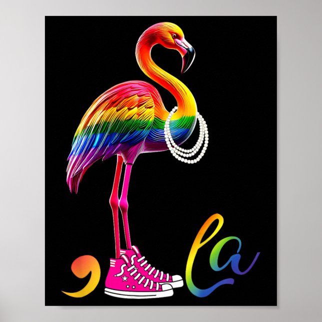 Shoes Comma La Kamala 2024 Val Högers Lgbt Poster (Framsidan)