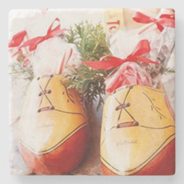 Shoes Merry Christmas_coaster Underlägg Sten