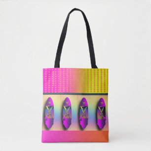 Shoes Tote Bag Tygkasse