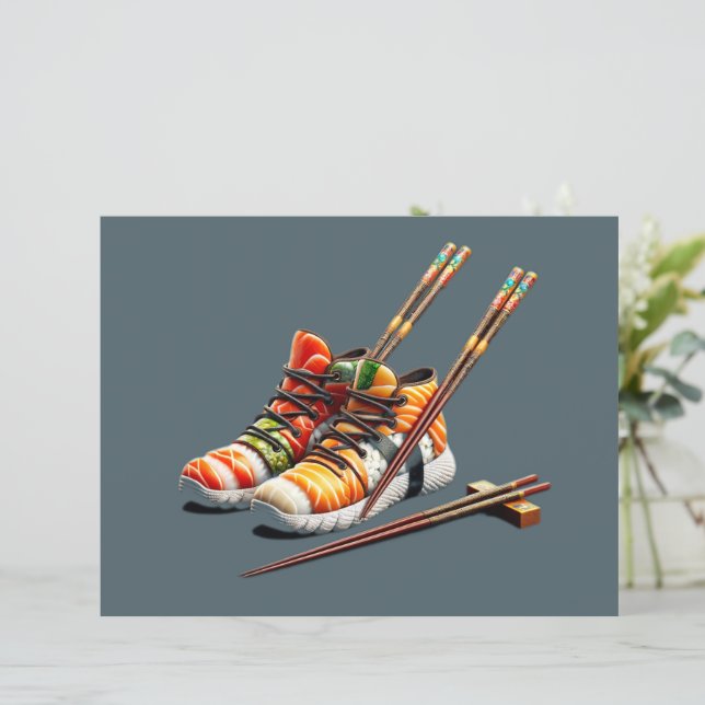 Shoeshi ME - Unik Sushi Sneaker (Stående Fram)