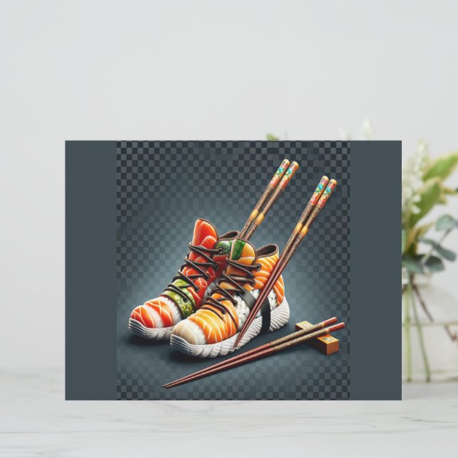 Shoeshi ME - Unik Sushi Sneaker (Stående Fram)