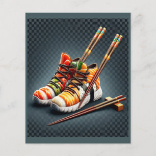 Shoeshi ME - Unik Sushi Sneaker Flygblad